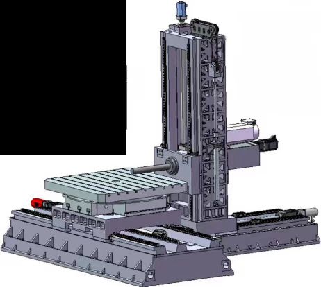 JMSK FHPTCXB (Series) CNC Planer Fenizontal Poring & Milling Machine